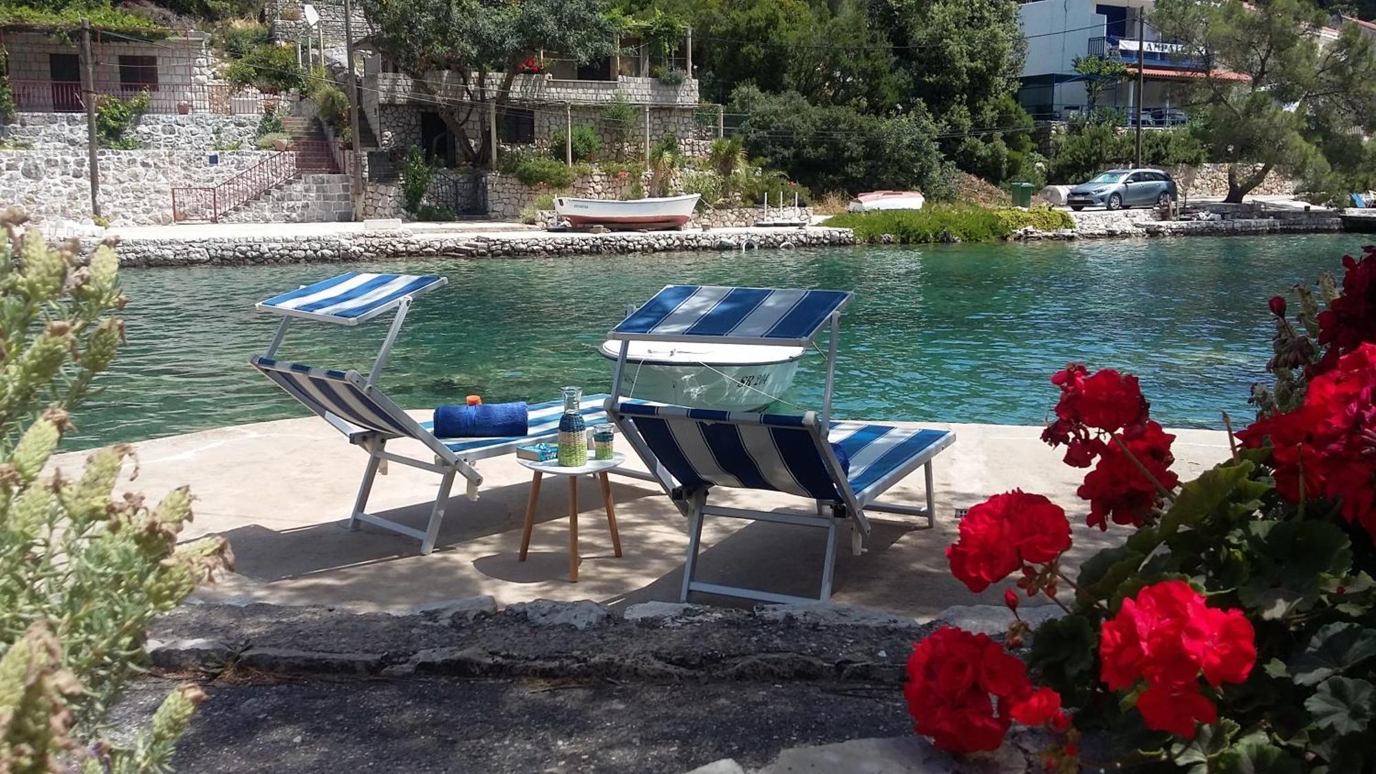 Apartment Nadine Mljet Mit Meerblick Okuklje 외부 사진